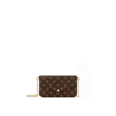 carteira louis vuitton cereja|Pochette Félicie Damier Ébène .